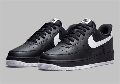 nike air force 1 low heren zwart|air force 1 zwart wit.